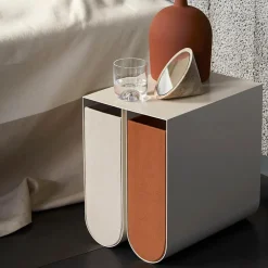 Kristina Dam Studio Curved Box Small Grey