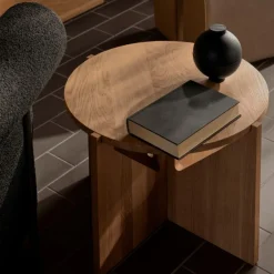 Kristina Dam Studio Simple Table Warm Lacquered Oak