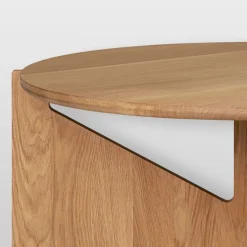 Kristina Dam Studio Simple XL Table Warm Lacquered Oak