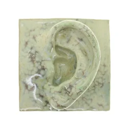 Laoru Laoru Left Ear Relief Crystal Green