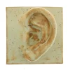 Laoru Laoru Square Ear Left Relief Warm Sand