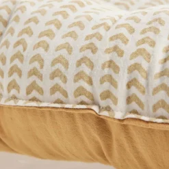 Lene Bjerre Design Ivenne Mattress Ochre/Linen Large