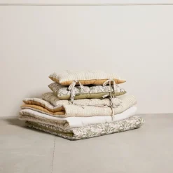 Lene Bjerre Design Ivy Mattress Sage Green/Rose Large