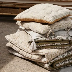 Lene Bjerre Design Ivy Mattress Sage Green/Rose Small