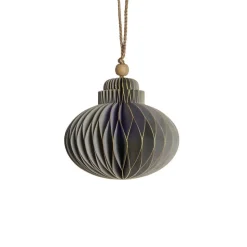 Lene Bjerre Design Paline Ornament Light Grey/Silver No. 1