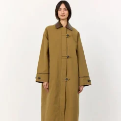 Leveté Room Maggie 2 Coat Dark Green