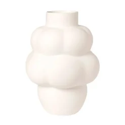 Louise Roe Balloon Vase 04 Ceramic Raw White