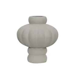Louise Roe Balloon Vase 02 Sanded Grey