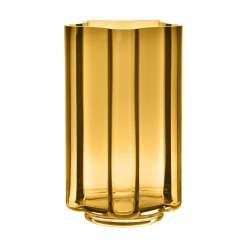 Louise Roe Funki Vase Rounded Amber