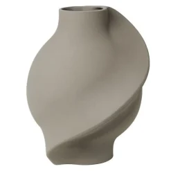 Louise Roe Pirout Vase 02 Sanded Grey