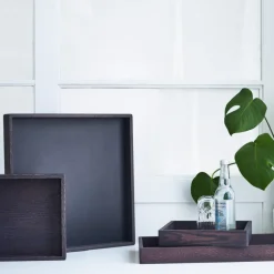 Louise Roe Smoked Oak Tray Lille