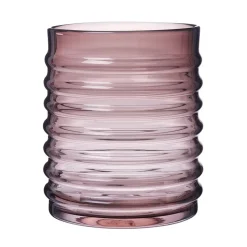 Louise Roe Willy Glass Vase Burgundy