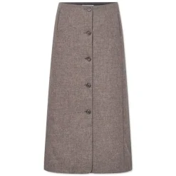 Lovechild 1979 Reyna Skirt Beige Houndstooth