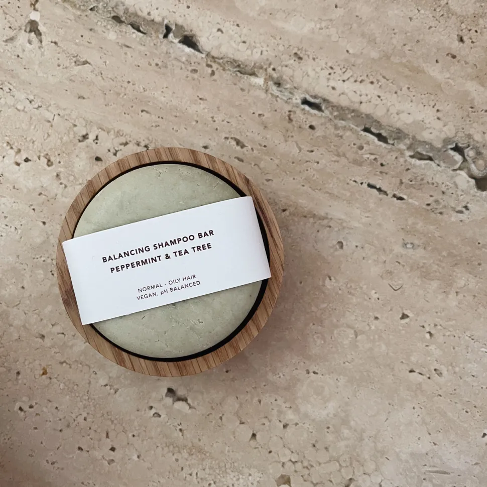 Mellow Mind Soap Dish Oak Round