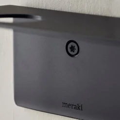 Meraki Bottle Hanger With Hooks Brushed Black
