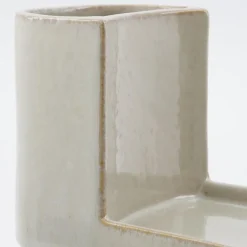 Meraki Brush & Soap Holder Datura Shellish Grey