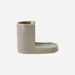 Meraki Brush & Soap Holder Datura Shellish Grey Small
