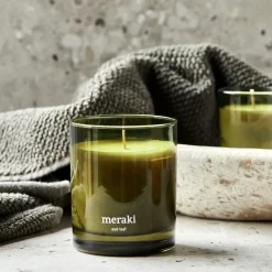 Meraki Scented Candle Oud Leaf Small
