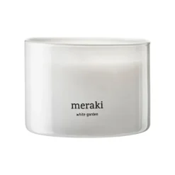 Meraki Scented Candle White Garden Large