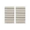 Meraki Towels True Off-White/Black