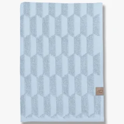 Mette Ditmer Geo Towel Light Blue