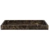 Mette Ditmer Marble Deco Tray Brown