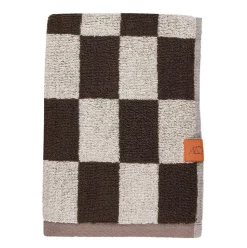 Mette Ditmer Retro Bath Towel Chocolate