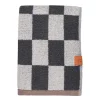 Mette Ditmer Retro Bath Towel Dark Grey