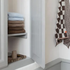 Mette Ditmer Retro Guest Towels Chocolate