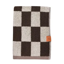 Mette Ditmer Retro Hand Towel Chocolate