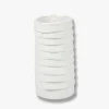 Mette Ditmer Ribbon Vase Off-White Small