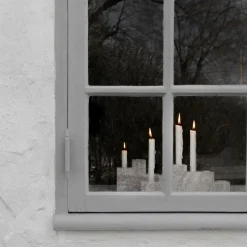 Mette Ditmer Step Trio Candleholder Chalk
