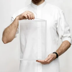 Moebe Light Grey Frame A4