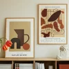 MONNA Studio Design Poster Brown Story 50x70 cm