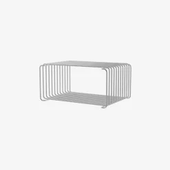 Montana Panton Wire, Single, Half Height, Chrome