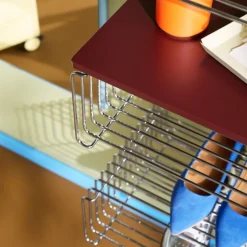 Montana Panton Wire, Single, Half Height, Chrome