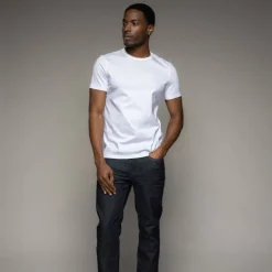 Mos Mosh Gallery Perry O-SS Tee White