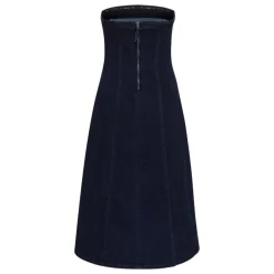 My Essential Wardrobe Ayo Dress Dark Blue Un-Wash
