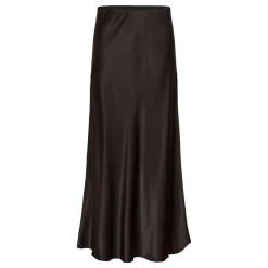 My Essential Wardrobe EstelleMW Long Skirt Espresso