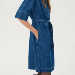 My Essential Wardrobe Hilma Dress Medium Blue Wash