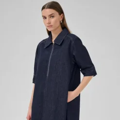 My Essential Wardrobe MaloMW Long Dress Dark Blue