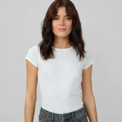 My Essential Wardrobe Mandy Tee Bright White