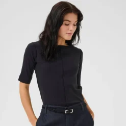 My Essential Wardrobe Mandy Blouse Black