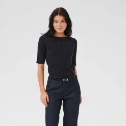 My Essential Wardrobe Mandy Blouse Black