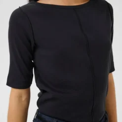 My Essential Wardrobe Mandy Blouse Black