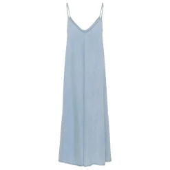 My Essential Wardrobe Nelly Strap Dress Light Blue Wash