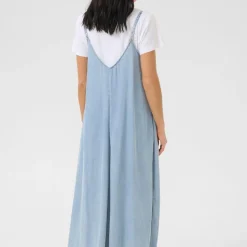 My Essential Wardrobe Nelly Strap Dress Light Blue Wash