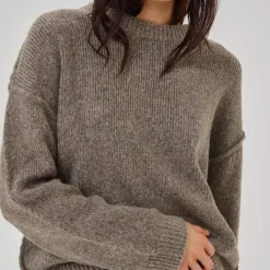 My Essential Wardrobe PalomaMW Knit Pullover Brown Melange