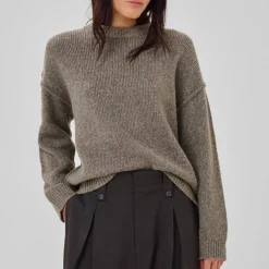 My Essential Wardrobe PalomaMW Knit Pullover Brown Melange