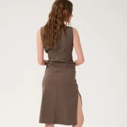 My Essential Wardrobe Sora Dress Major Brown